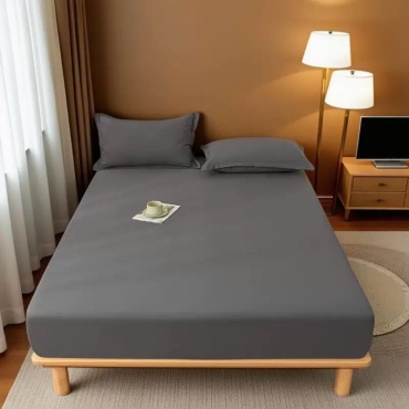 Чехол на матрас на резинке NM-B07-L1-904 160x200, полиэстер, хлопок