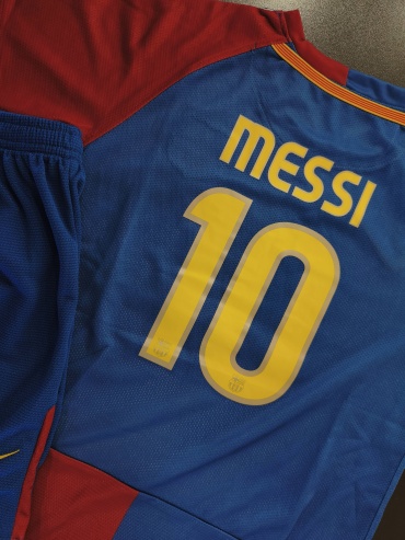 Комплект Messi синий, бордовый 134-140