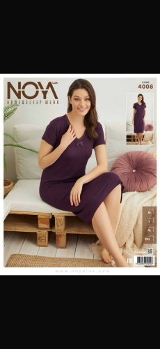 Ночная сорочка Noya Lux фиолетовый