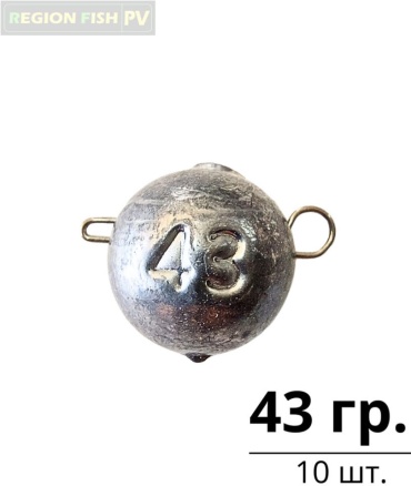 Груз-плавник REGION FISH PV ЧБ-43/10
