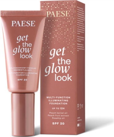 Paese Get The Glow Look тональный крем 1N Light Beige 30 мл