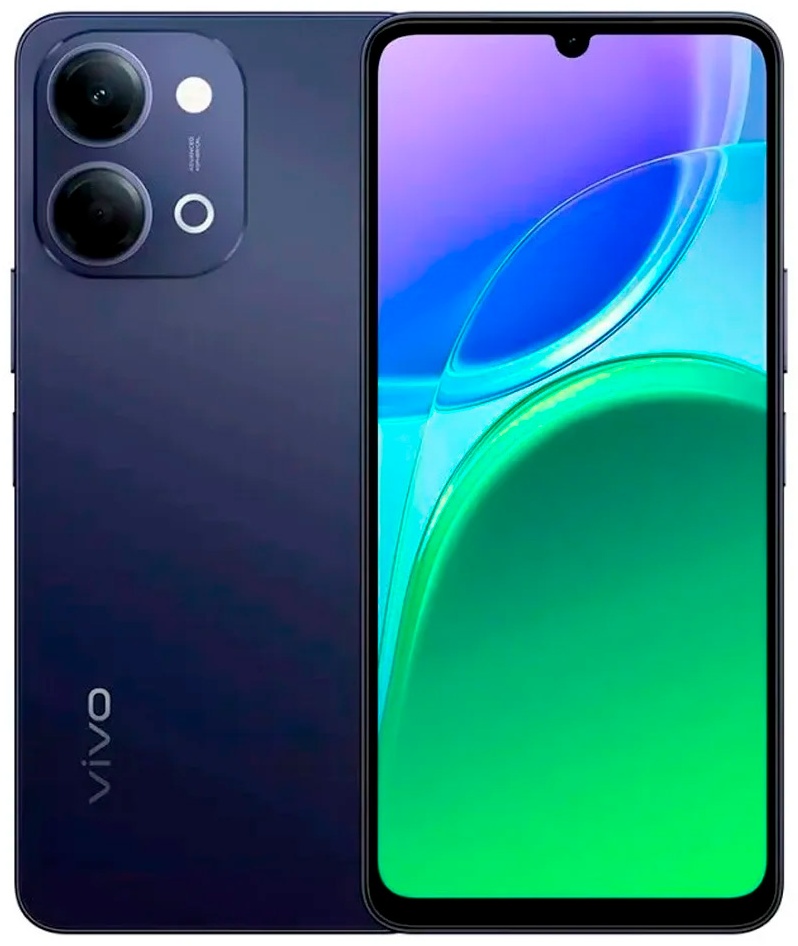 Смартфон Vivo Y11d 4 ГБ/256 ГБ черный