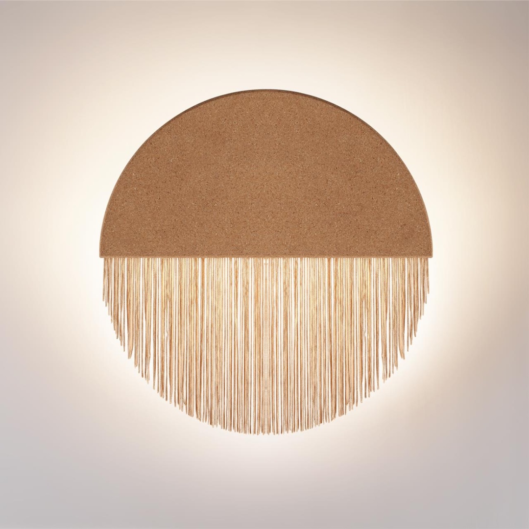 Бра настенный Odeon Light LED, бежевый