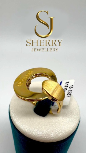 SHERRY 34762 размер 18.5 вес 3.22 г золото, без вставок