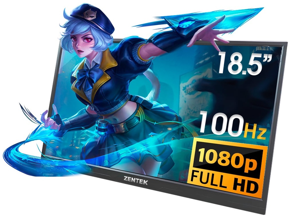 Монитор 18.5" Zentek MScreen18.5 черный
