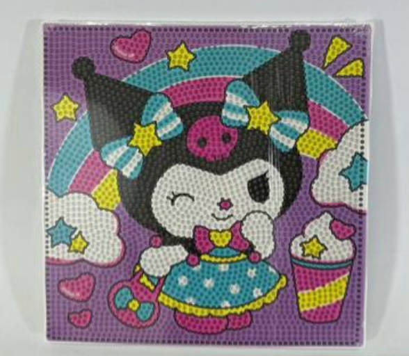 Алмазная мозаика KUROMI 20x20 см