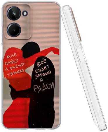 Чехол Mcover для Realme Realme 10 4G рисунок