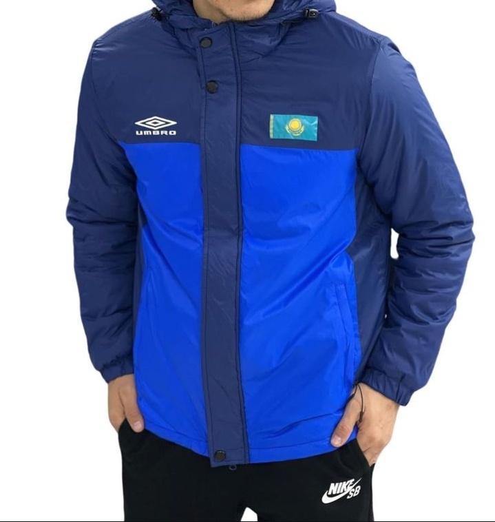 Купить Демисезонная куртка Umbro 3796 синий 48 в Алматы – Магазин на ...