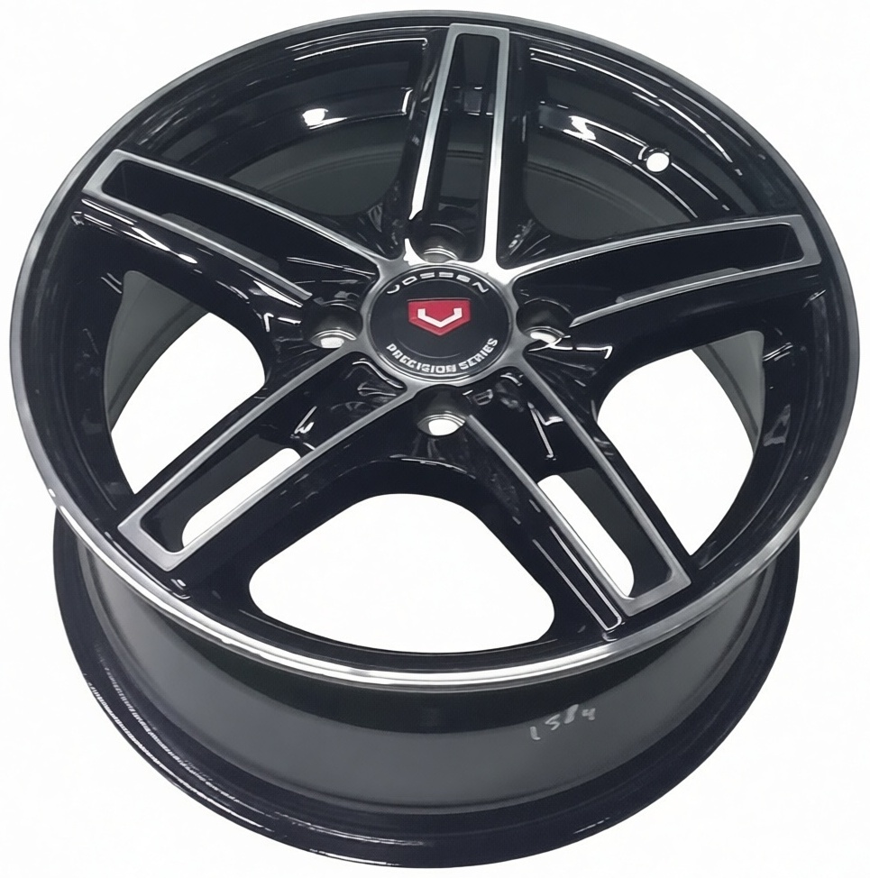 Vossen 5079 6x14 4x100 D67.1 ET30 4 диска черный, серебристый