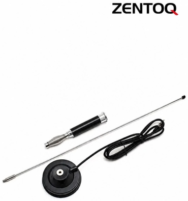 ZENTOQ антенна VN-90 черный, серебристый