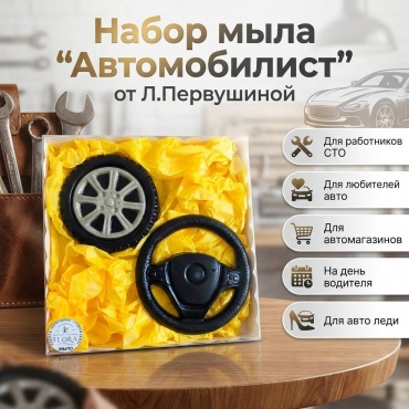Л. Первушина Flora Автомобилист мужской набор