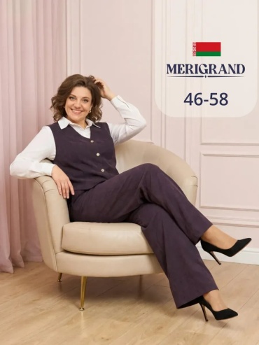 Костюм вечерний MERIGRAND коричневый
