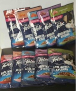 Felix Аппетитные кусочки в желе говядина, лосось, ягненок, форель, кролик 75 г 10 шт