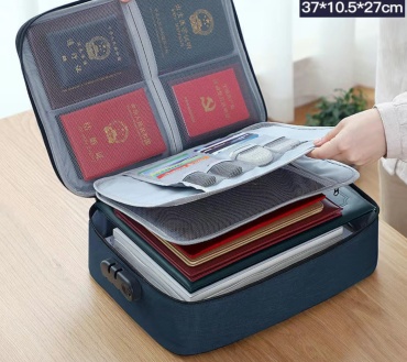 Сумка для документов 37x27x10.5 см, текстиль