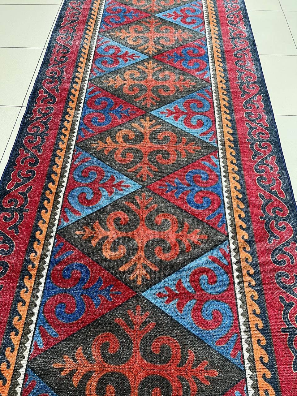 Ковровая дорожка Bal Decor безворсовая, резина, полиэстер, 150 см x 10 м