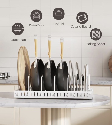 LEA HOME полка кухонная 487474965 2 шт, нержавеющая сталь