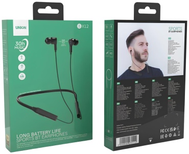 Наушники Union BX12 черный