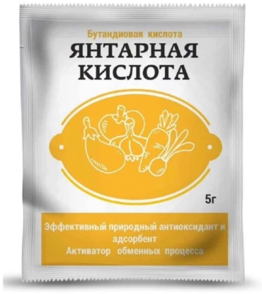 БиоТехнологии гранулы Янтарная кислота 5гр