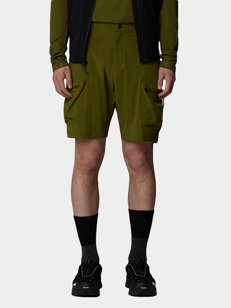 Повседневные шорты The North Face зеленый