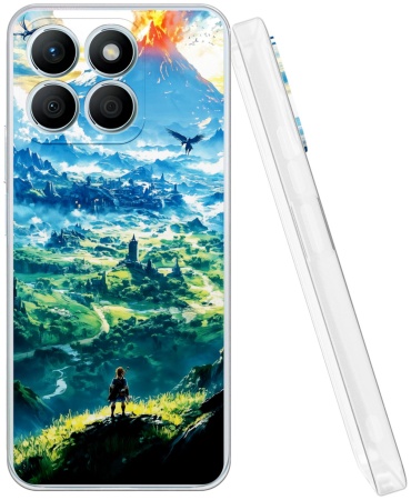 Чехол Mcover для Honor X8b рисунок