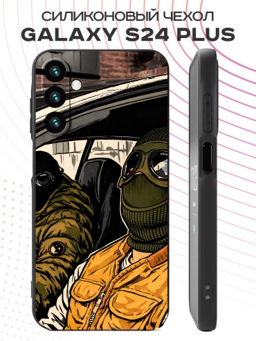 Чехол для Samsung Galaxy S24+ рисунок