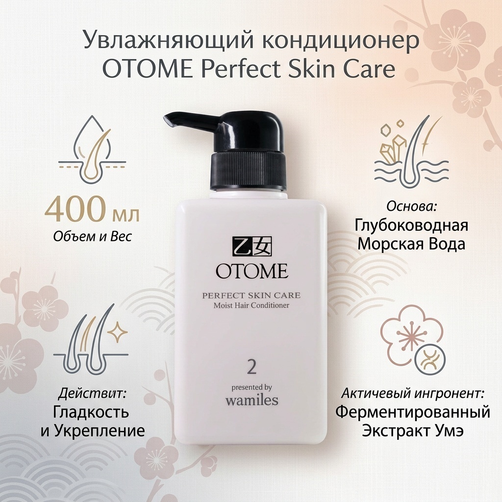 OTOME Perfect skin Care увлажняющий кондиционер 400 мл