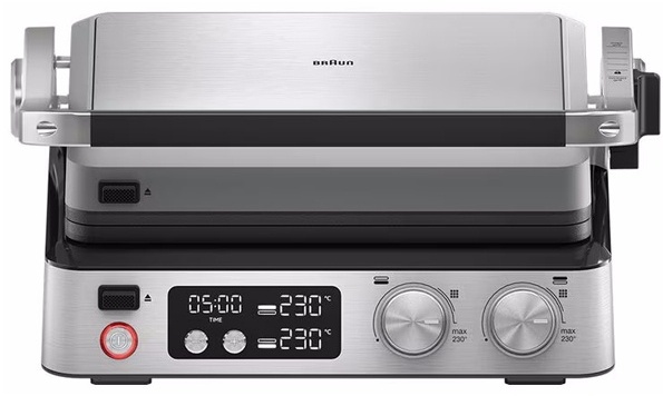 Гриль Braun CG 7044 серебристый
