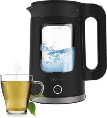 Электрочайник Cecotec Thermosense 330 Glassy черный