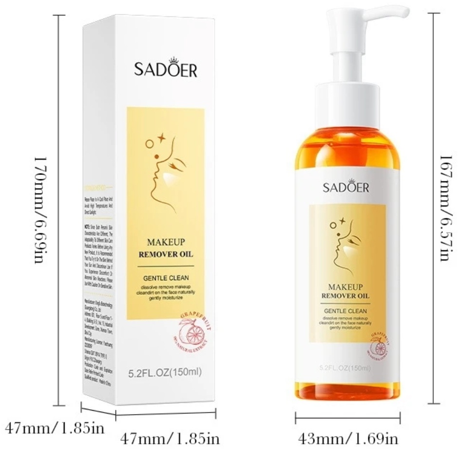 SADOER Gentle clean масло для снятия макияжа 150 мл