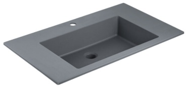 Раковина Vincea VCB-13800G врезная прямоугольная 80х48 см, кварц