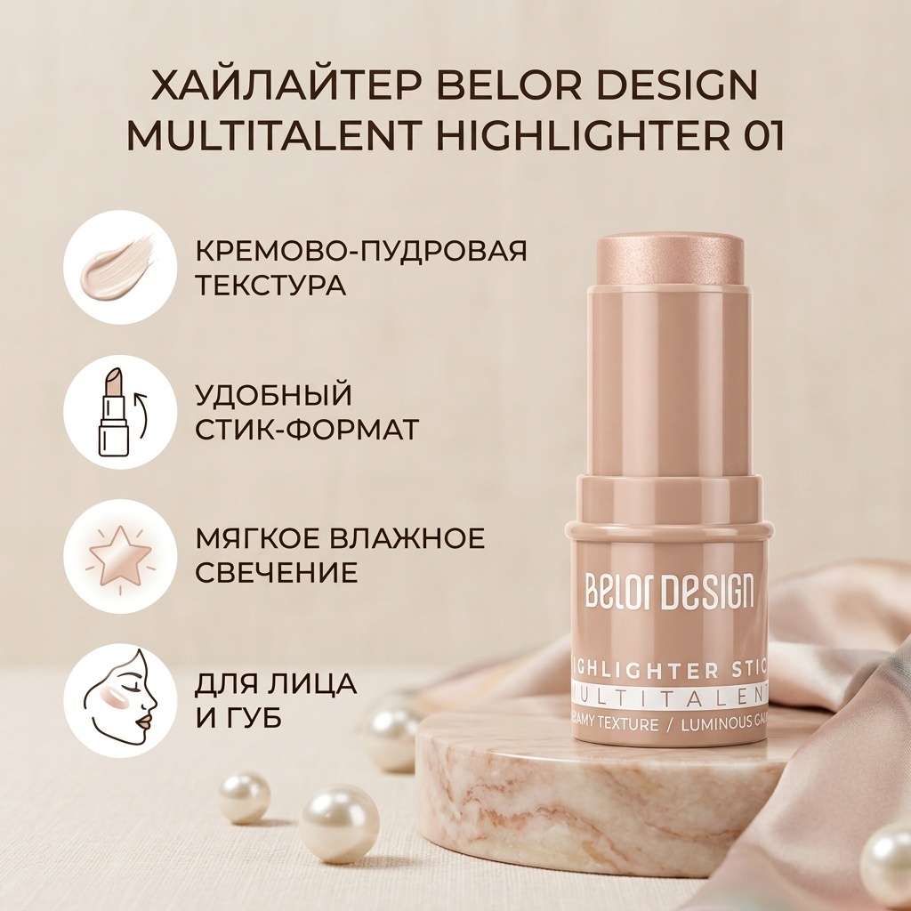 Belor design Multitalent Highlighter хайлайтер 01