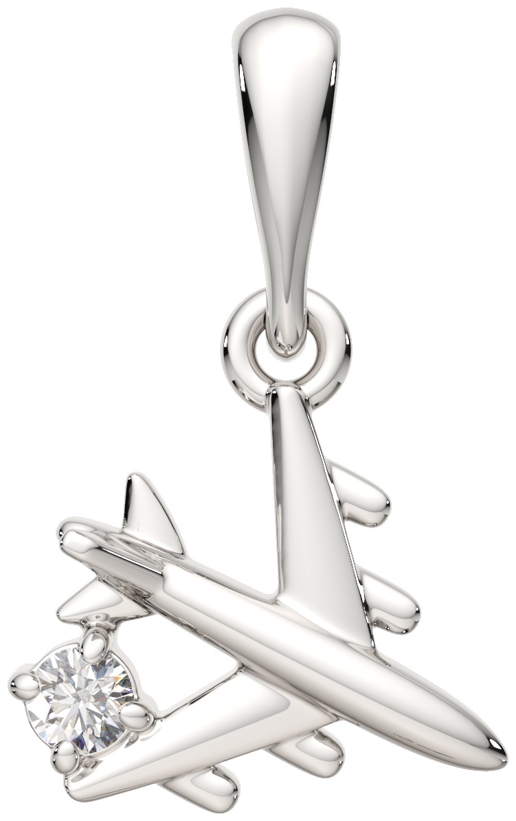Подвеска Lucente Silver ZO-0440360.ZZ вес 0.81 г серебро, фианит