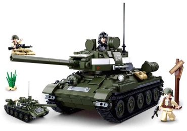 Конструктор SLUBAN Танк M38-B0689, деталей 687 шт