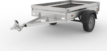 Автоприцеп открытый VIKING VIKING 1222 LIGHT PRO серебристый