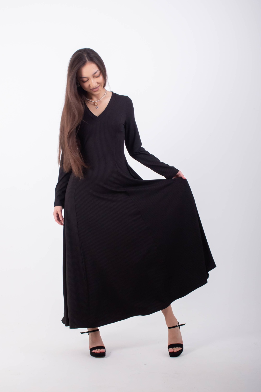 Повседневное платье DOLOWEAR черный