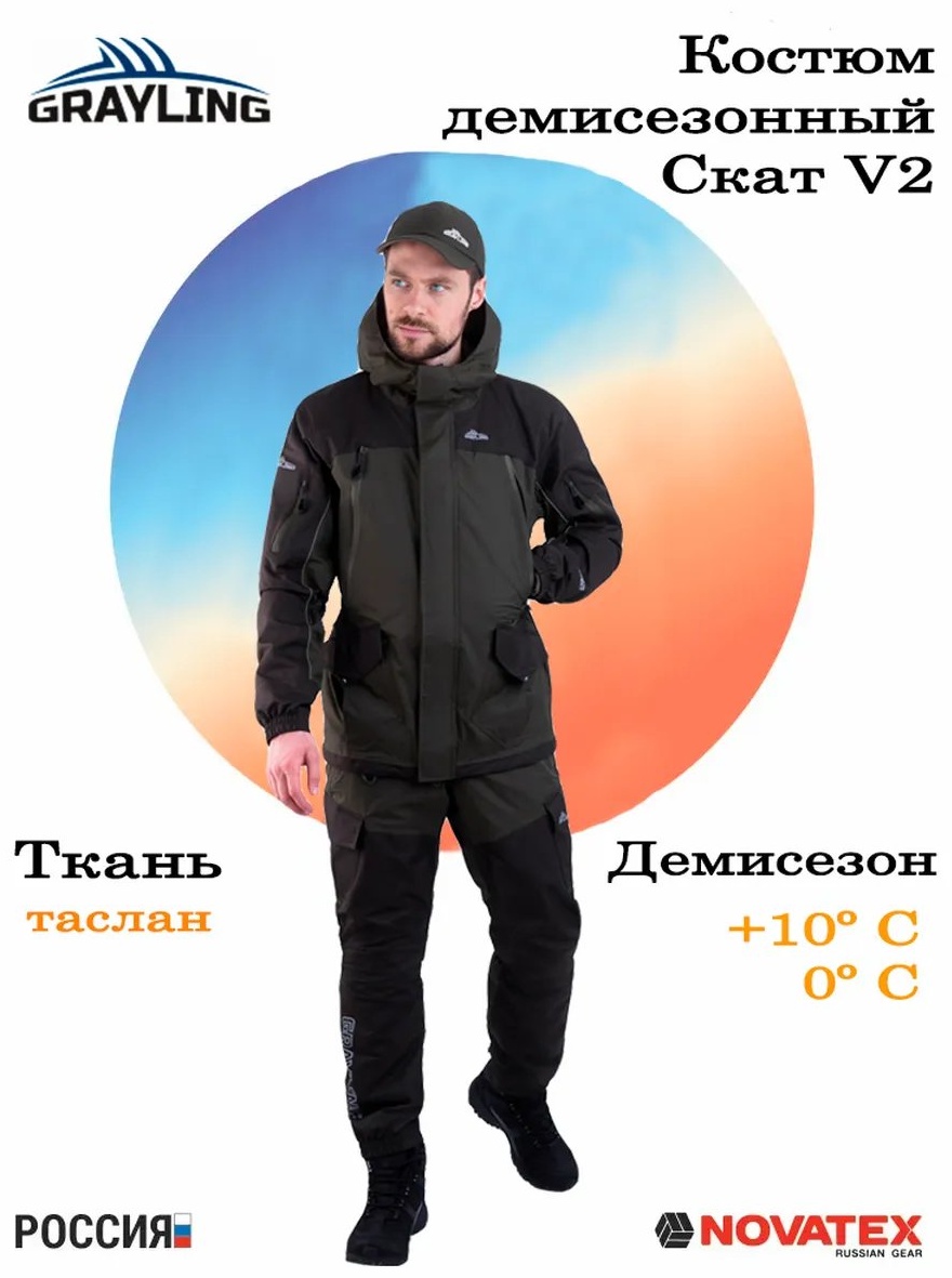 Повседневный костюм коричневый