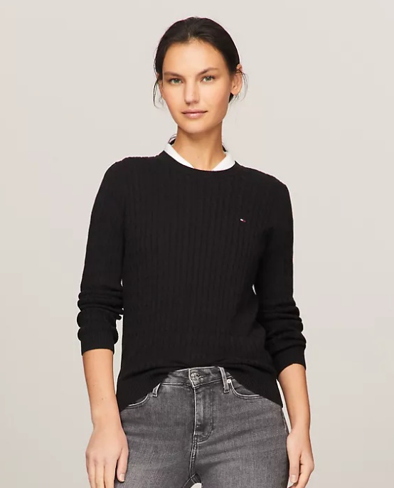Джемпер Tommy Hilfiger черный