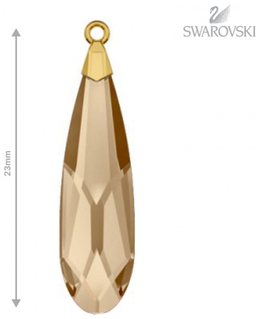 Подвеска Angelica Fashion бижутерный сплав, кристаллы Swarovski