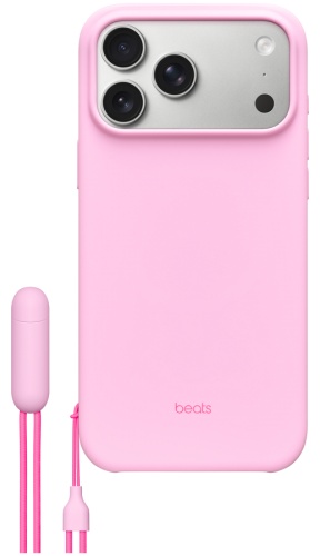 Чехол Beats для Apple iPhone 17 Pro Max розовый