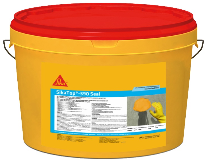 Гидроизоляционная смесь Sika SikaTop Seal 590 блокирующая, 20 кг