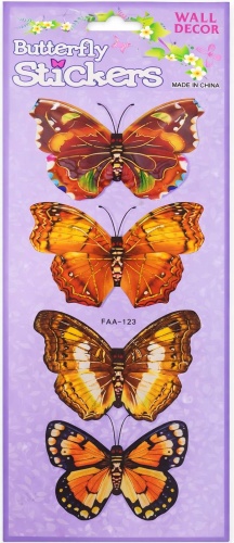 Бабочки FAА-113 36.5x13 см