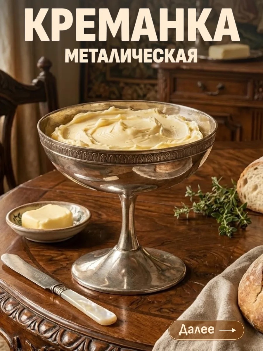 Креманка ASTÉA круглая 1 шт, сталь