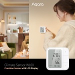 Датчик температуры и влажности Aqara 57803, экосистема: Aqara Hub