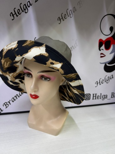 Шляпа HLG-Brand размер 58, 59, 60, мультиколор