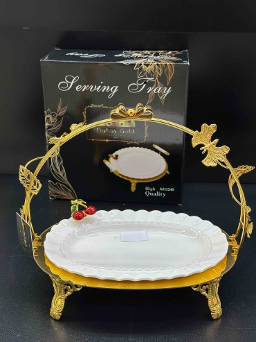 Dubay gold тортница dubay gold 1126-1 s овальная 1 шт