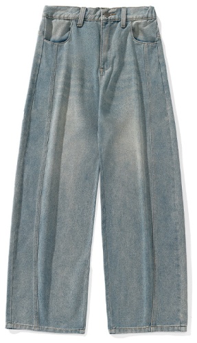 Джинсы свободного кроя Urban Outfit синий