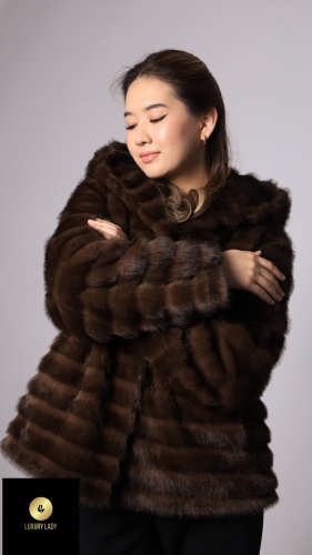 Шуба LUXURY LADY коричневый