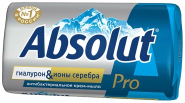 Кусковое мыло туалетное Весна Гиалурон ионы серебра 1 шт