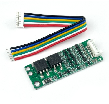 Модуль заряда аккумуляторов ArduParts.kz BMS 5S 18V 15A с защитой и балансировкой (2039)