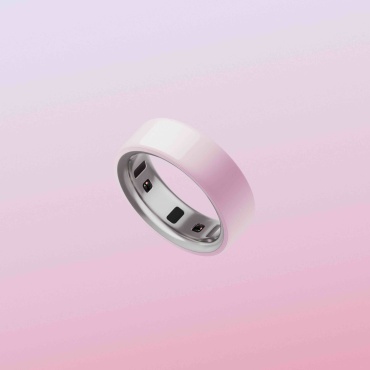 Смарт-кольцо Oura Ring 4 Ceramic размер 8 розовый